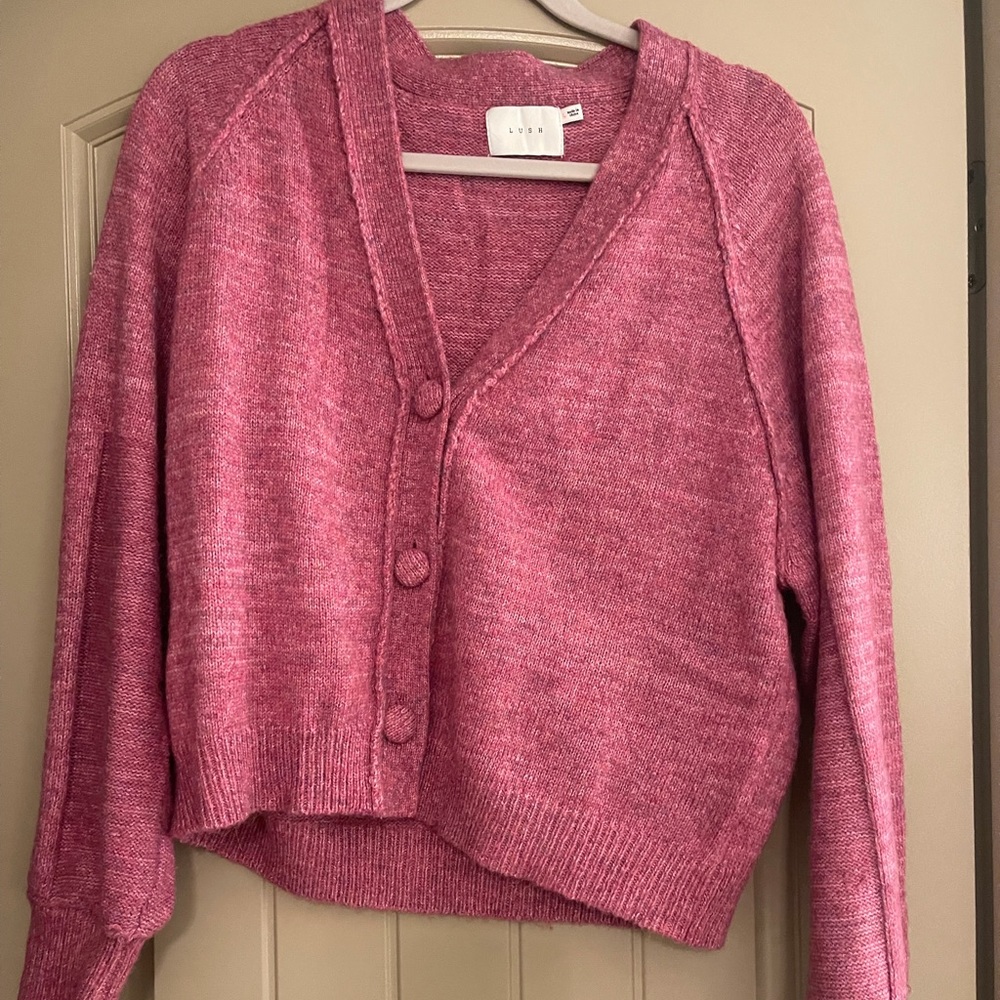 Purple sweater